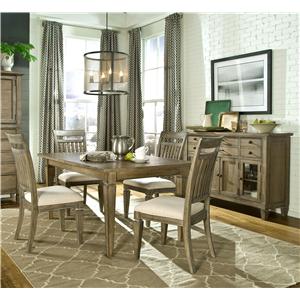 Legacy Classic Brownstone Village Casual Dining Room Group